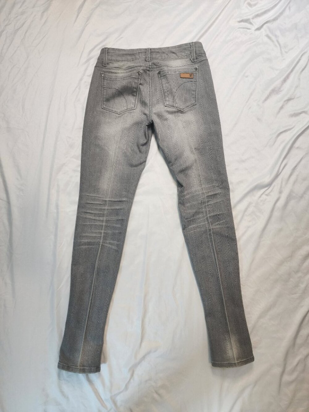 Joe's Jeans Chelsea Skinny Jeans Nikki Gray Wash Stretch Denim Women's Size 27 - Picture 6 of 12